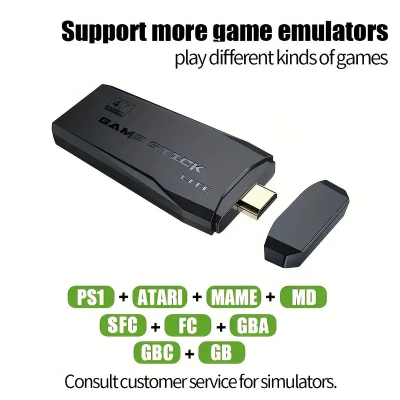 M8 64G Wireless Game Stick 20000+ Games.