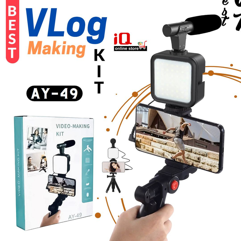 AY-49 Video Vlogging Kit