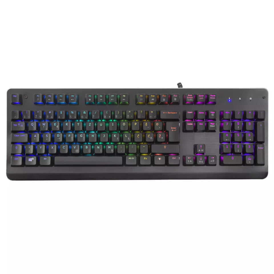 AVALON STRONGHOLD RGB Gaming Real Mechanical Keyboard