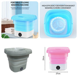 Mini Portable Folding Washing Machine